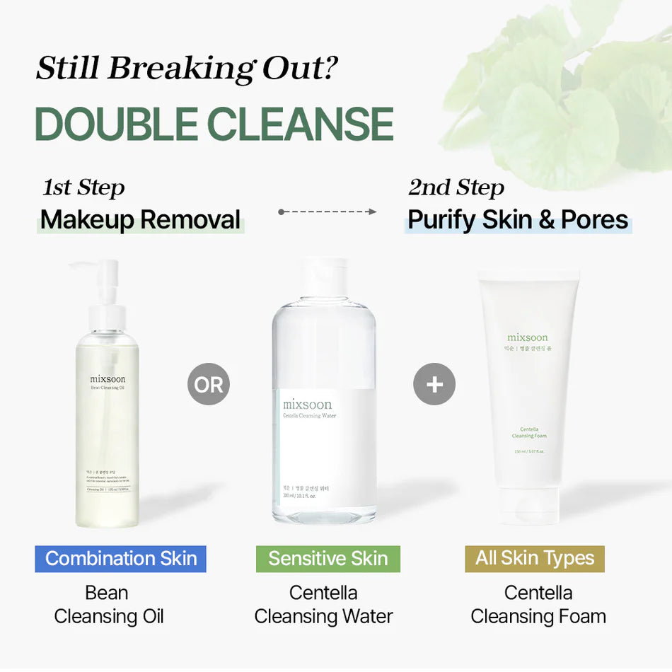 MIXSOON-Centella Cleansing Foam 150ml
