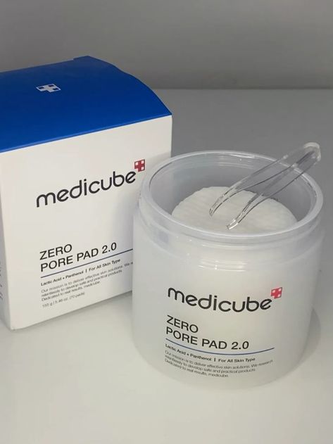 MEDICUBE-Discos de Algodón con Tónico Zero Pore Pad 2.0