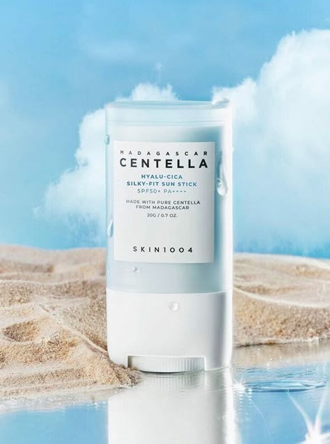 SKIN1004-MADAGASCAR CENTELLA HYALU-CICA SILKY-FIT SUN STICK 20g SPF50+ PA++++