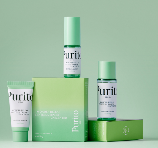 PURITO-Wonder Releaf Centella Mini Kit Unscented