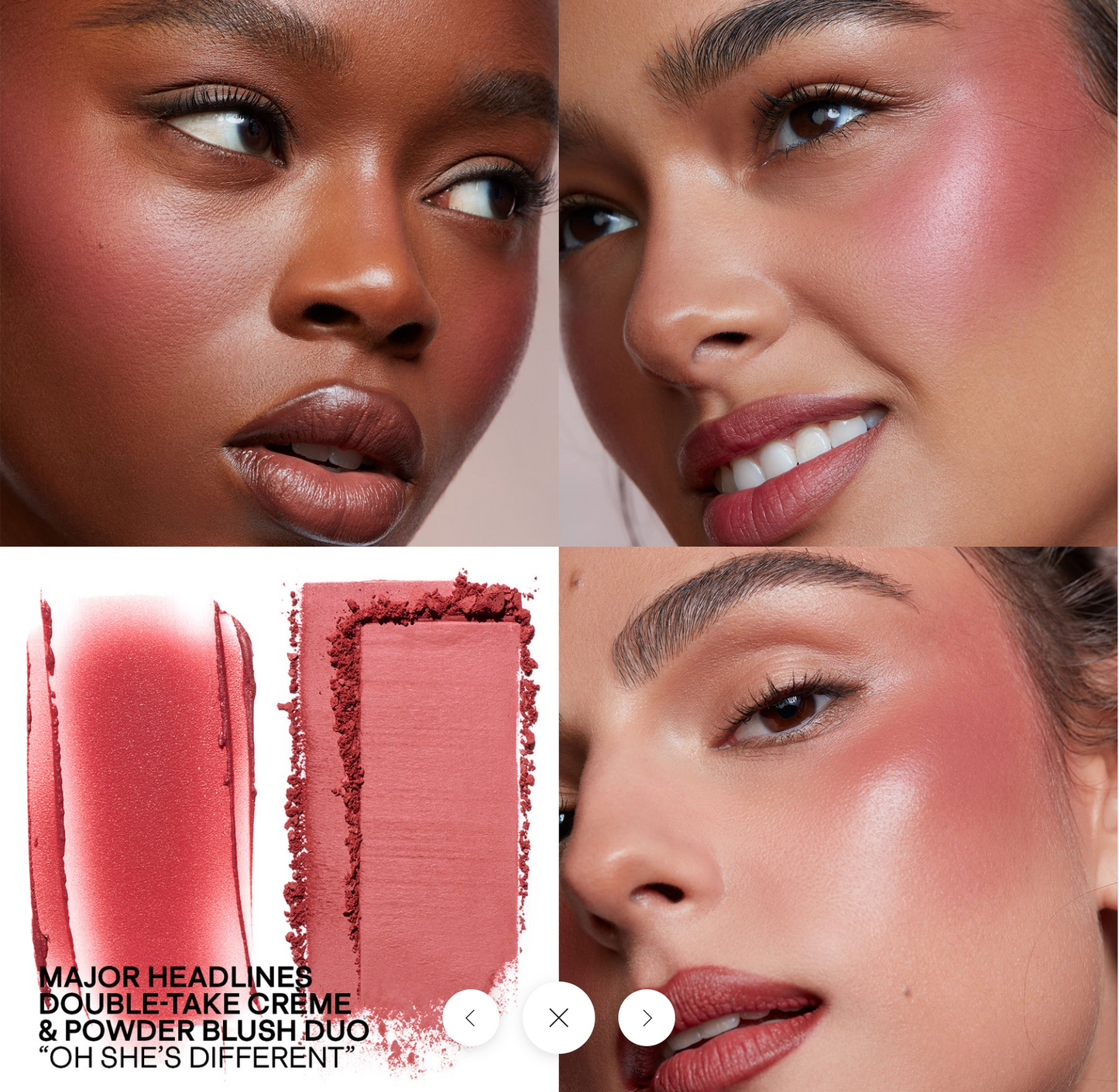 PATRICK TA-Major Headlines Double-Take Crème & Powder Blush Duo
