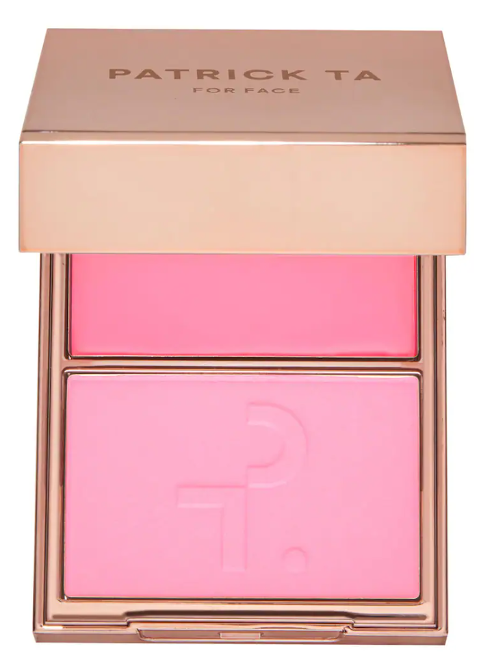PATRICK TA-Major Headlines Double-Take Crème & Powder Blush Duo