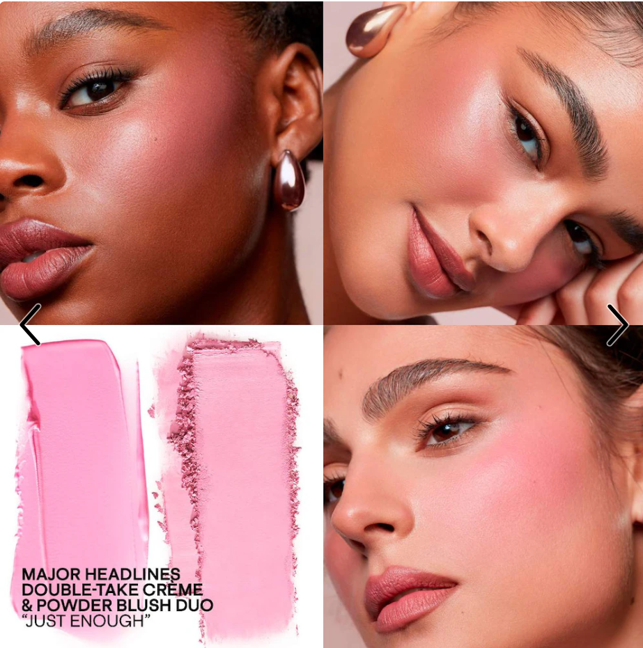 PATRICK TA-Major Headlines Double-Take Crème & Powder Blush Duo