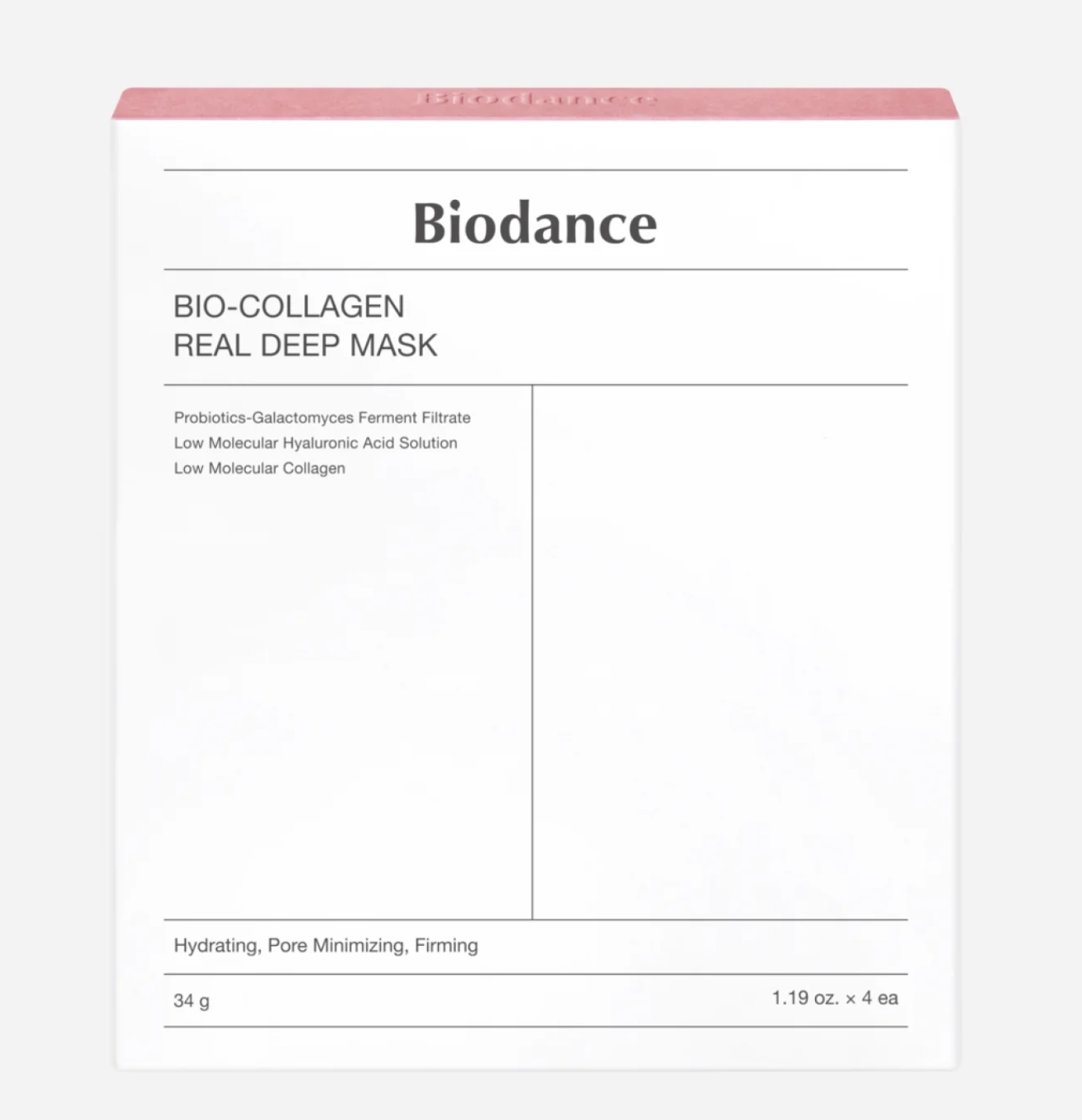 BIODANCE-Collagen Real Deep Mask pack (4uni)