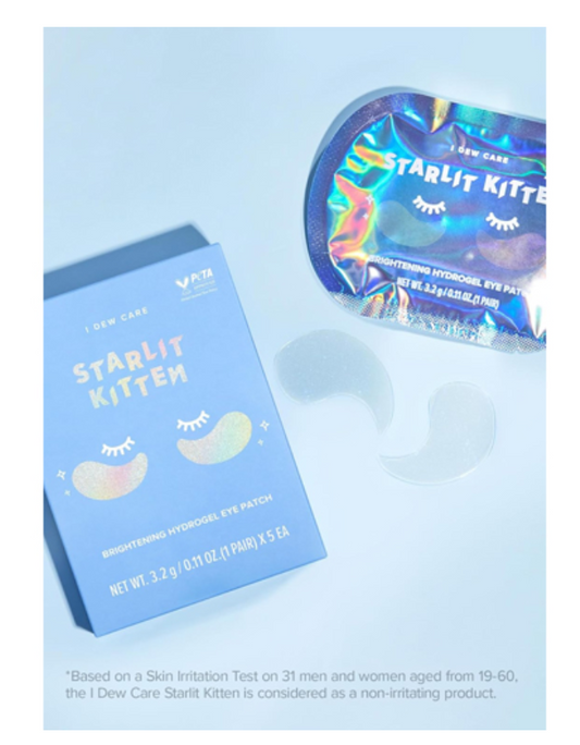I DEW CARE-Starlit Kitten Brightening Hydrogel Eye Patch 5ea