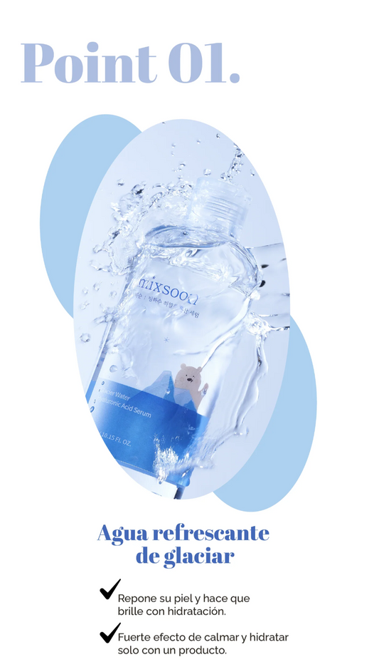 MIXSOON- Glacier water hyaluronic serum