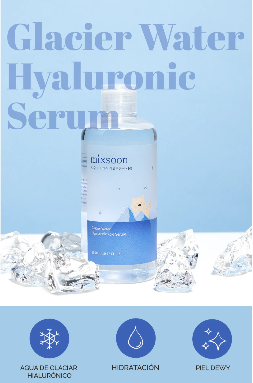 MIXSOON- Glacier water hyaluronic serum