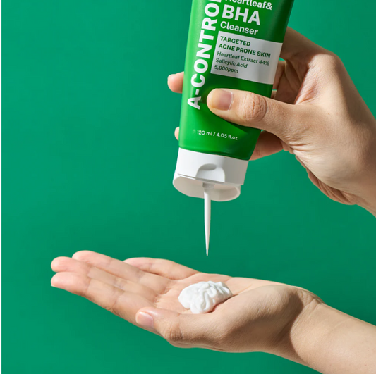 NINELESS-A-Control Heartleaf & BHA Foam Cleanser 120ml