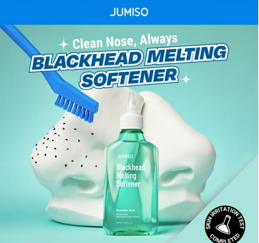 JUMISO - Set de Tratamiento de Puntos Negros Blackhead Melting Softener & Cotton Pad Set