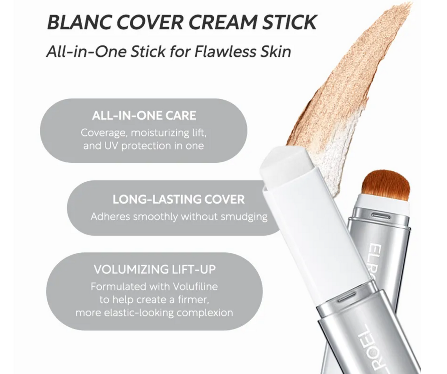 ELROEL - Blanc Cover Cream Stick