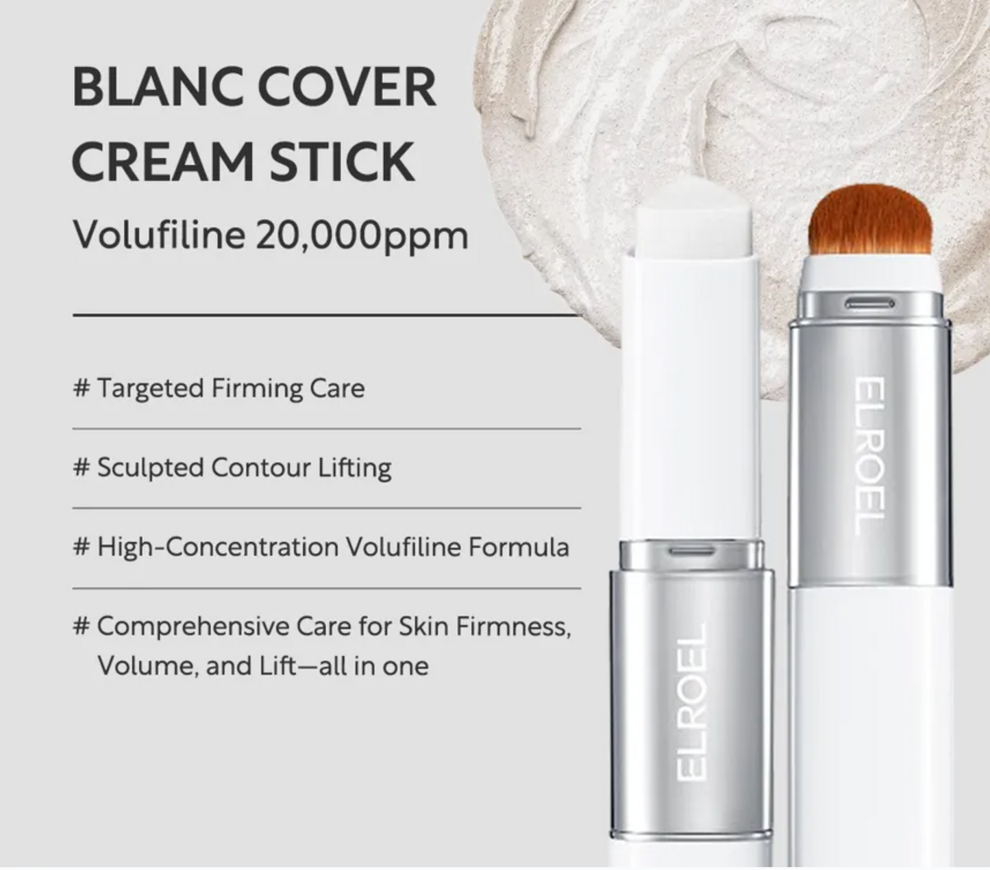 ELROEL - Blanc Cover Cream Stick