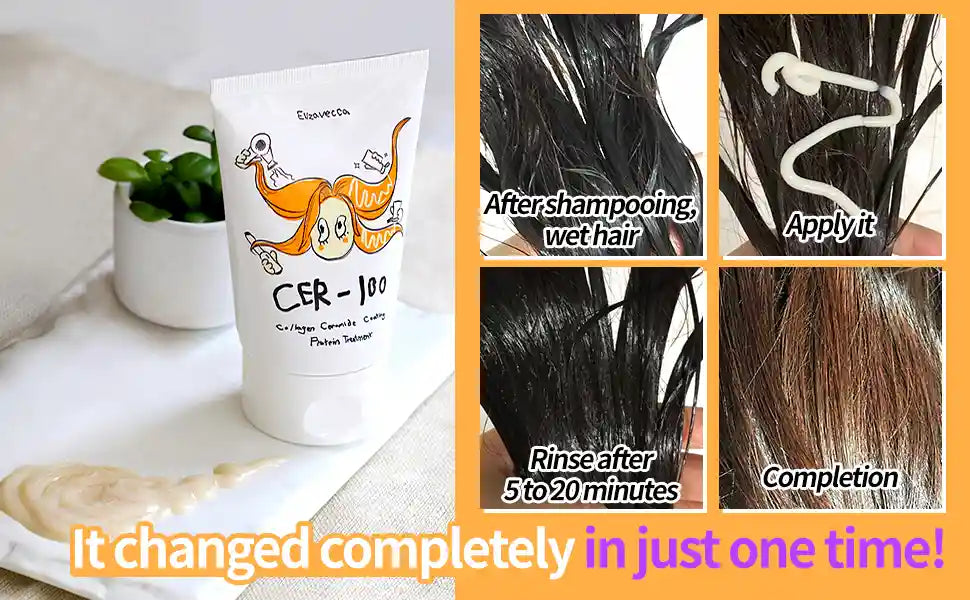 ELIZAVECCA-CER 100 Hair Collagen Ceramide Coating Hair Protein Treatment