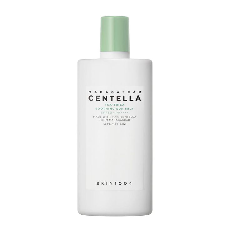 SKIN1004-Madagascar Centella Tea-Trica Soothing Sun Milk 50ml SPF50+ PA++++