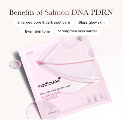 MEDICUBE-PDRN PINK COLLAGEN GEL MASK [4uni]