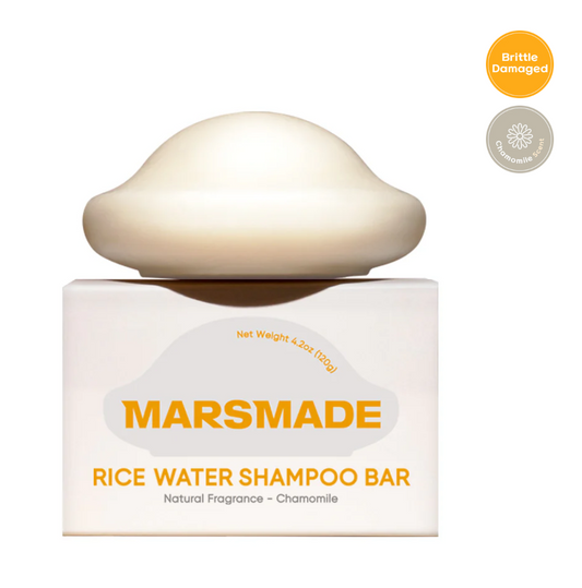 MARSMADE- Barra de champú de agua de arroz
