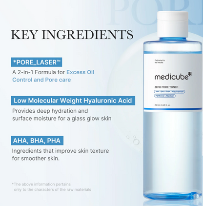 MEDICUBE- Zero Pore Toner