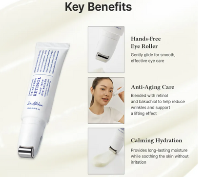 Dr. Althea - Sérum Contorno de Ojos con Aplicador Retinol Flat Iron Eye Roller