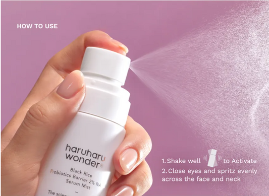 haruharu wonder - Sérum en Spray Black Rice Probiotics Barrier 2% NAD+ Serum Mist